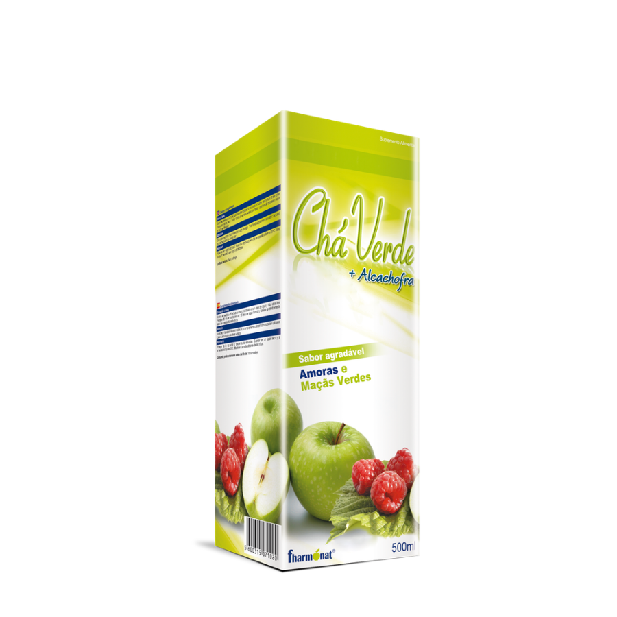 Chá Verde + Alcachofra 500ml
