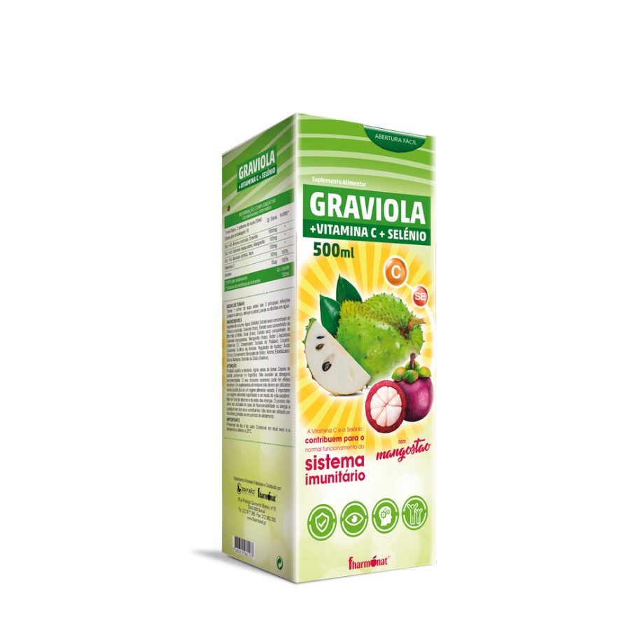 Graviola + Selénio + Vit C 500ml