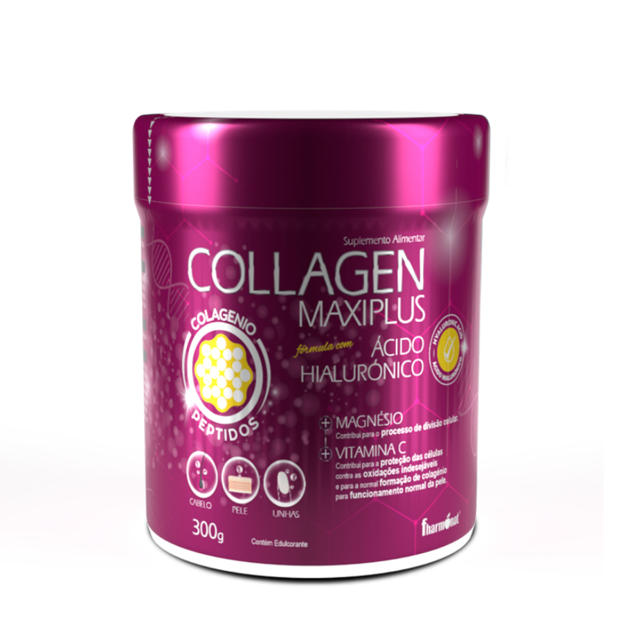 Colagénio Maxiplus com Ácido Hialurónico 300g
