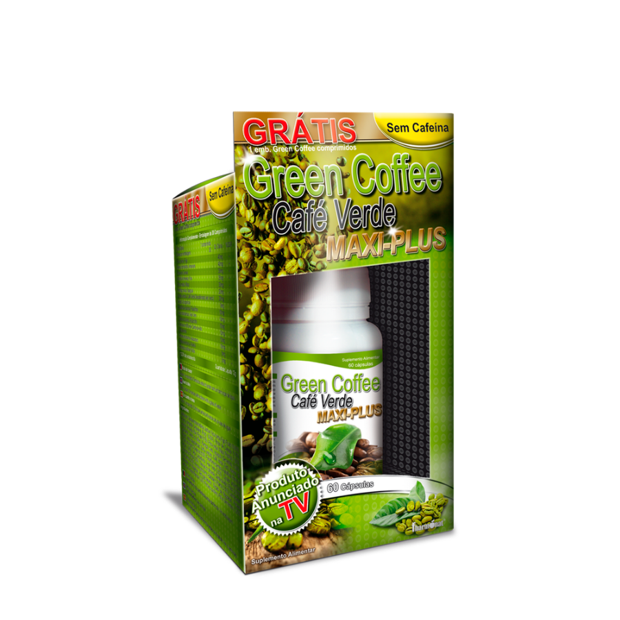 Green Coffee Maxiplus Kit 60 Cápsulas + 30 Comprimidos