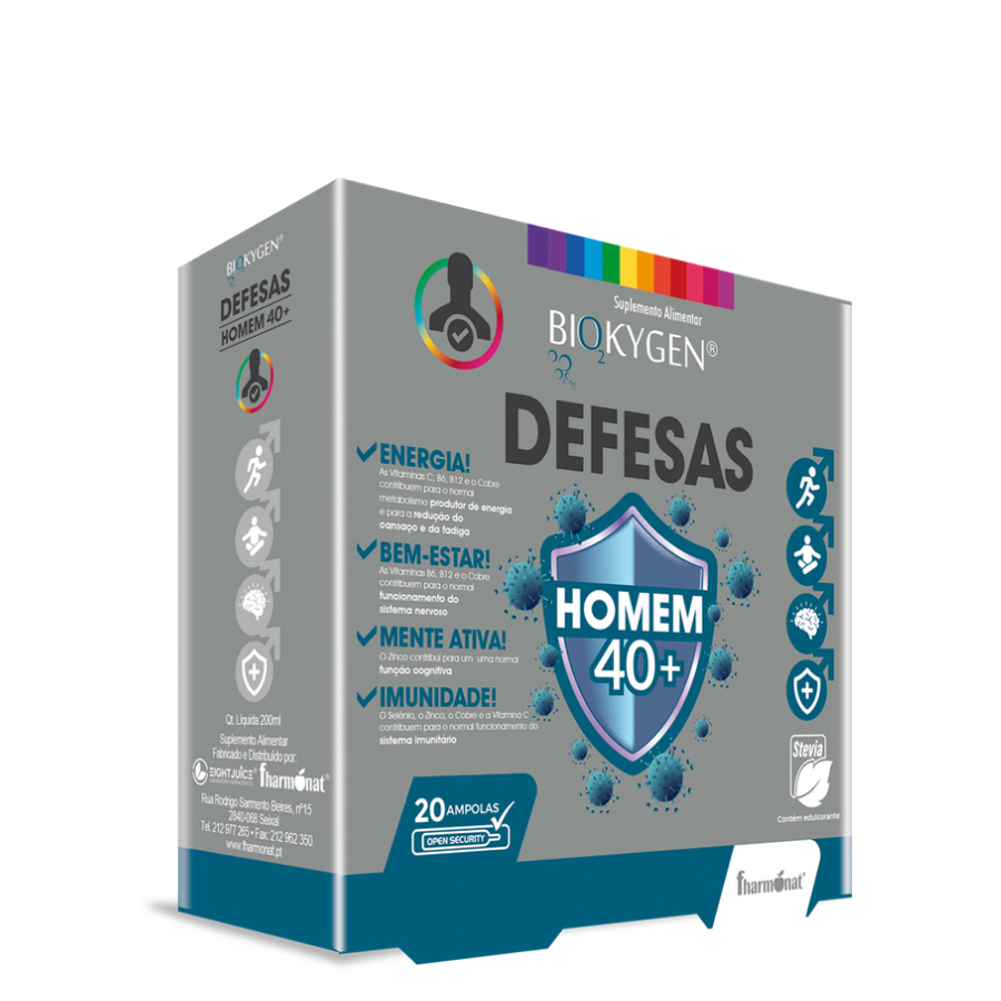 Biokygen Defense Homem Ampolas x20