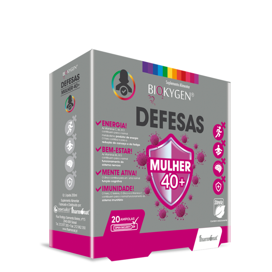 Biokygen Defense Mulher Ampolas x20