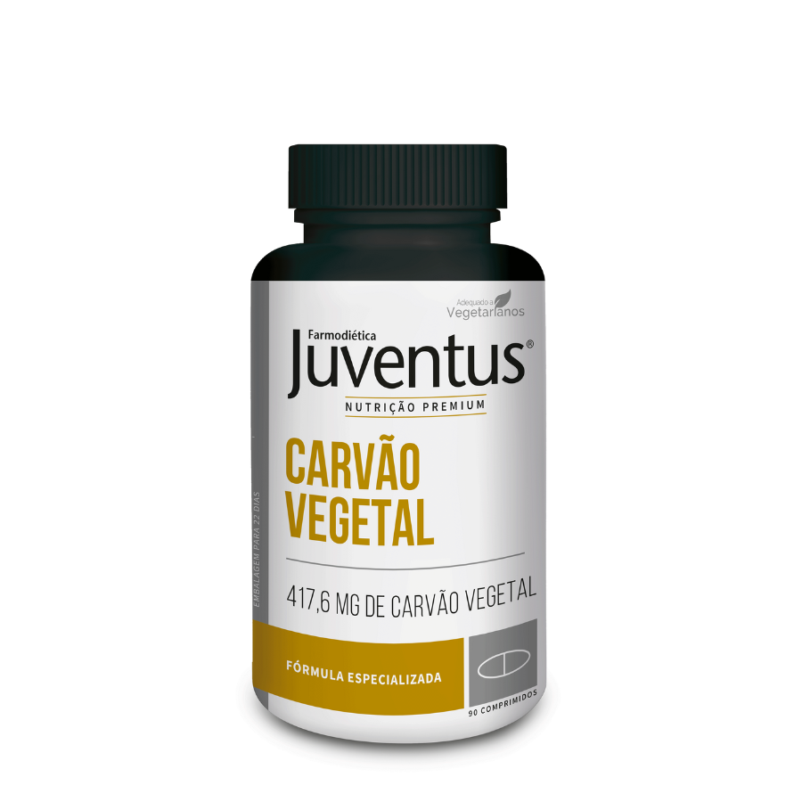 Juventus Premium Carvão Vegetal Comprimidos x90