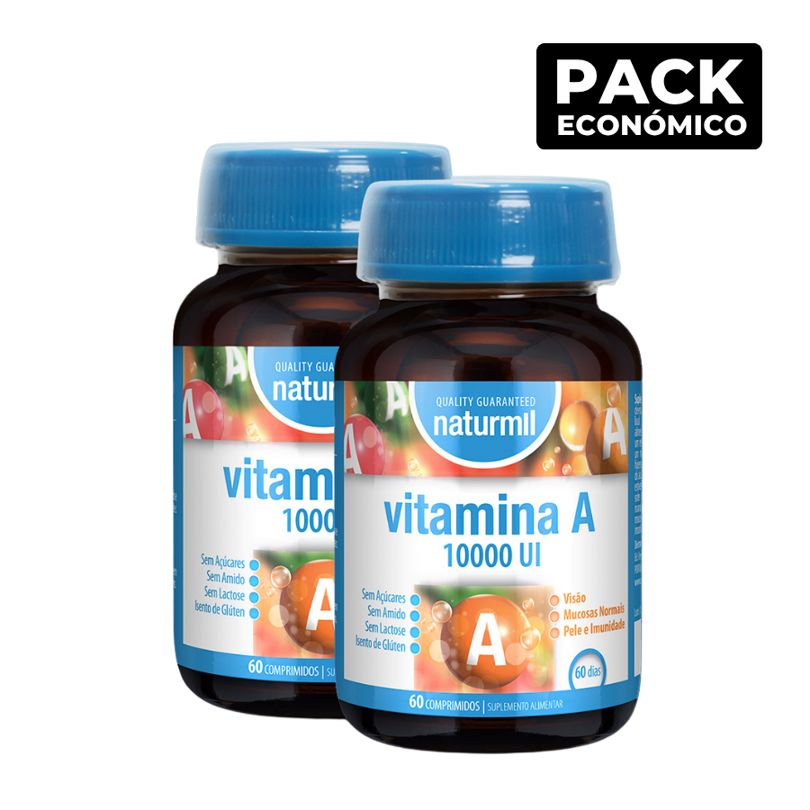 Naturmil Vitamin A 10,000 IU Tablets 2x60