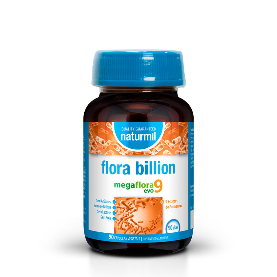 Naturmil Flora Billion Megaflora 9 Evo Cápsulas x90