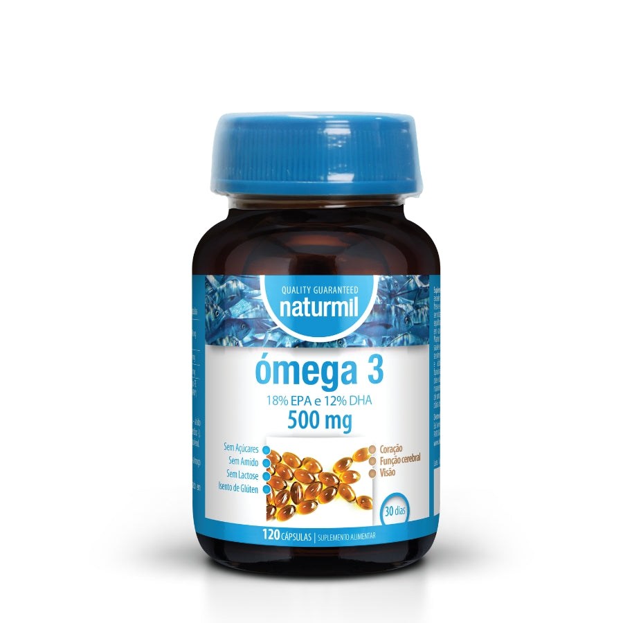 Naturmil Omega 3 500mg Cápsulas x120