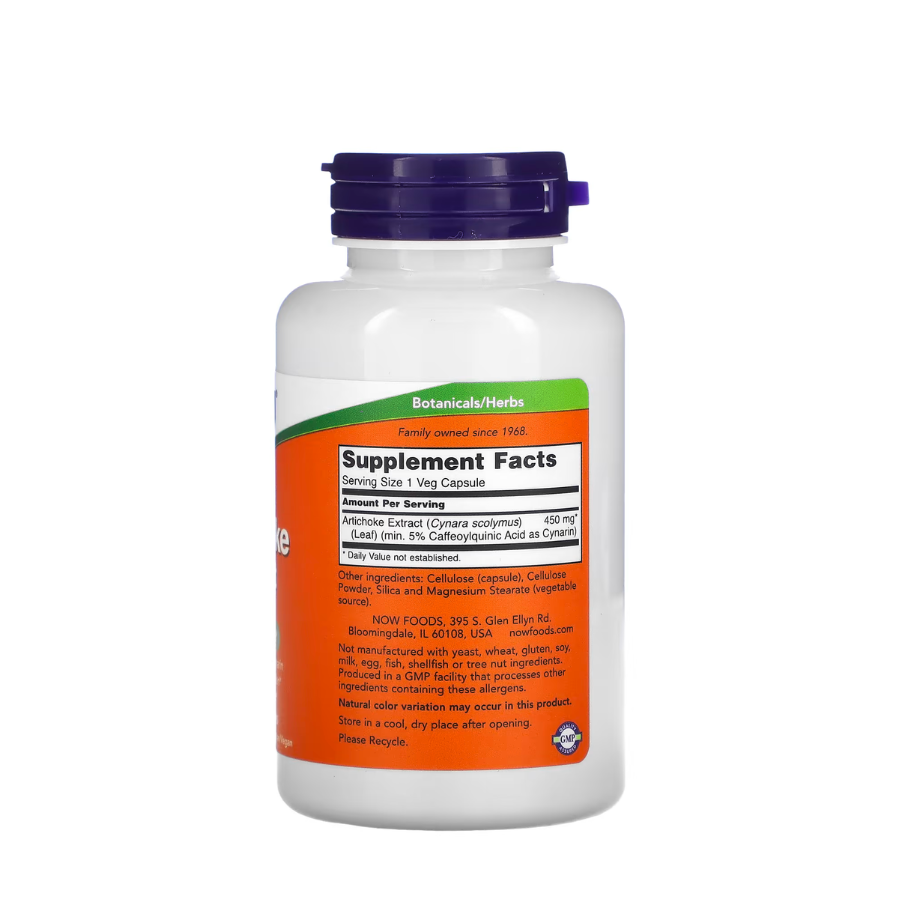 Now Artichoke Extract 450mg Capsules x90