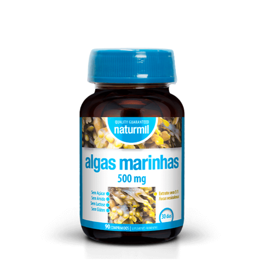 Naturmil Algas Marinas 500mg Comprimidos x90