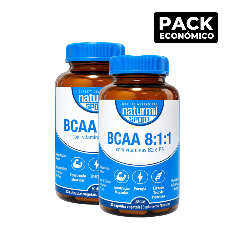 Naturmil Sport BCAA 8:1:1 Capsules 2x120