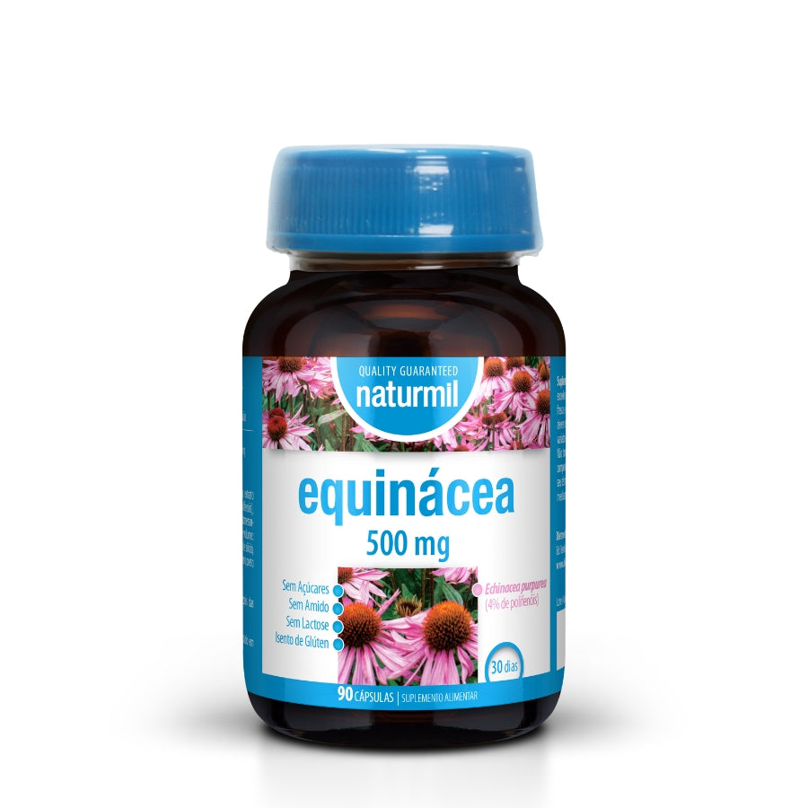 Naturmil Equinácea 500mg Cápsulas x90