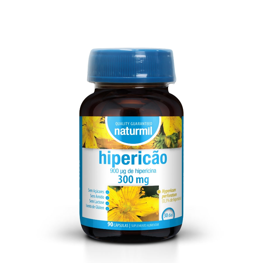 Naturmil Hipericão 300mg Cápsulas x90
