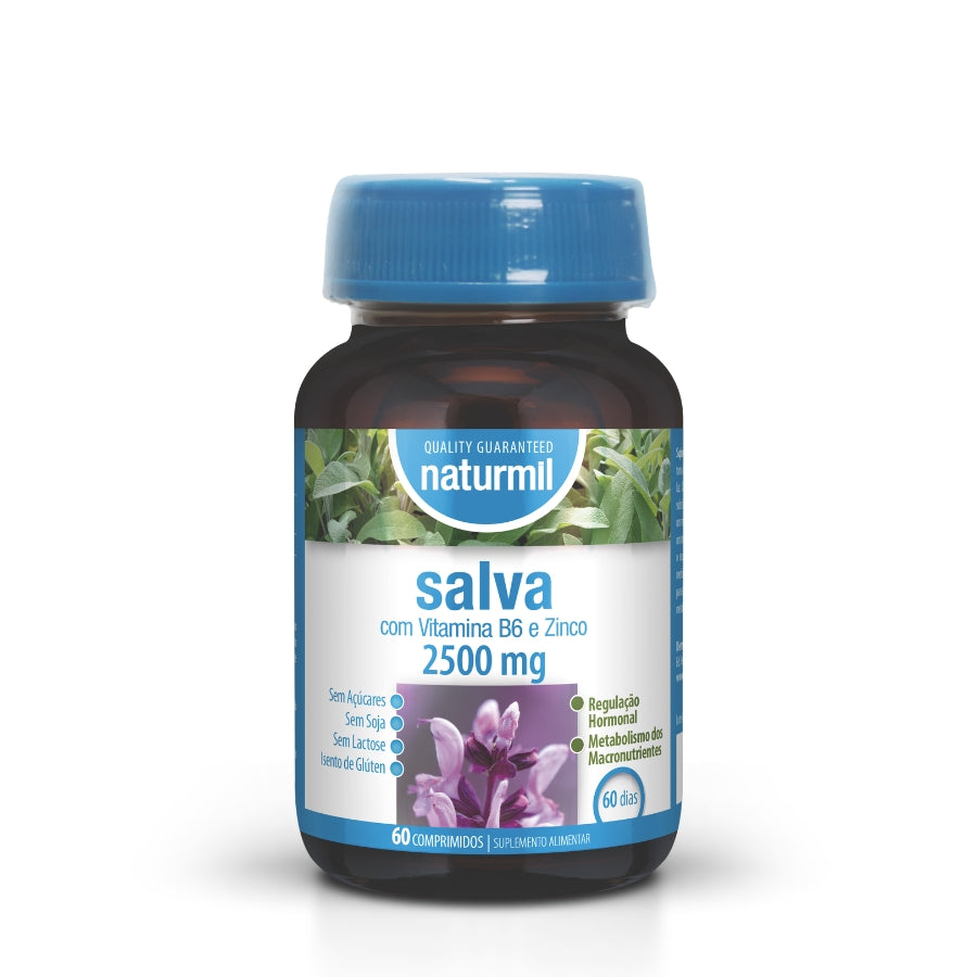 Naturmil Salvia 2500mg Comprimidos x60