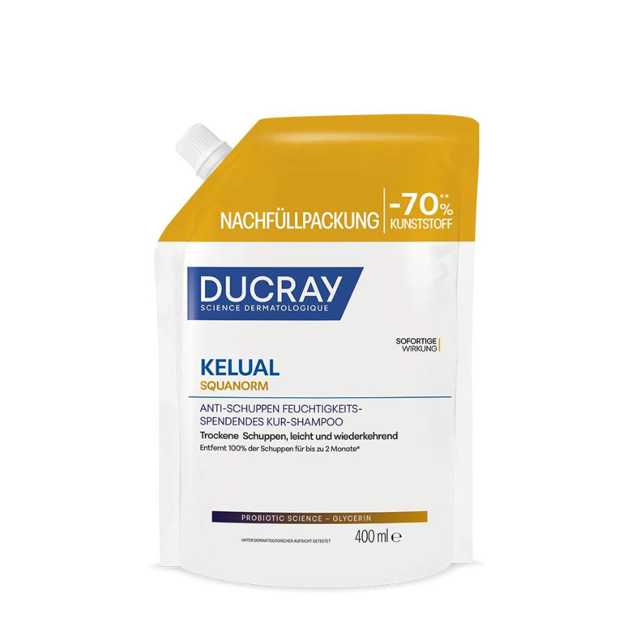 Ducray Kelual Squanorm Dry Dandruff Shampoo Refill 400ml