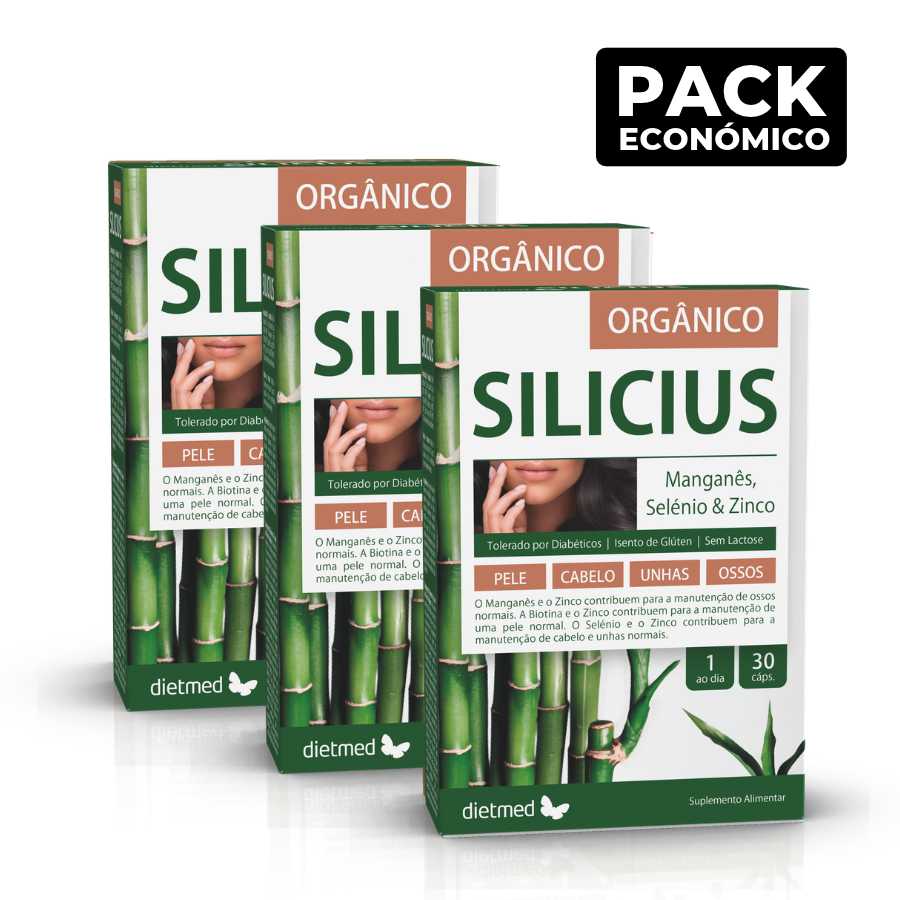 Silicius Orgánico Cápsulas 3x30