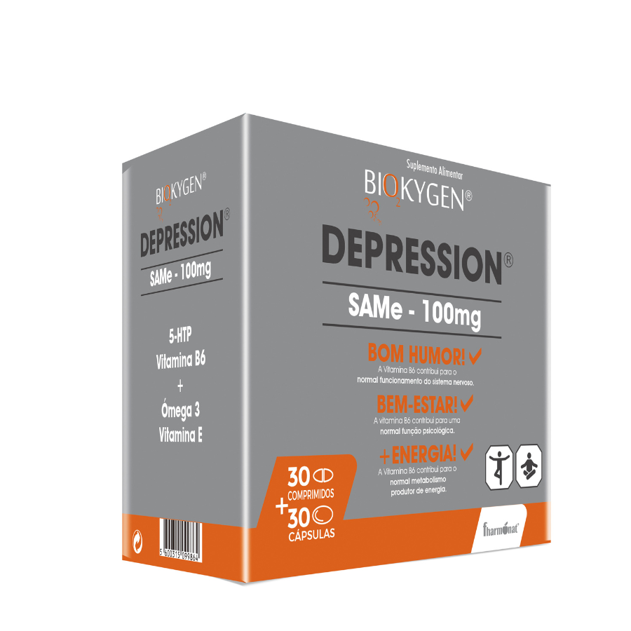 Biokygen Depression Sam-E 30 comprimidos + 30 cápsulas