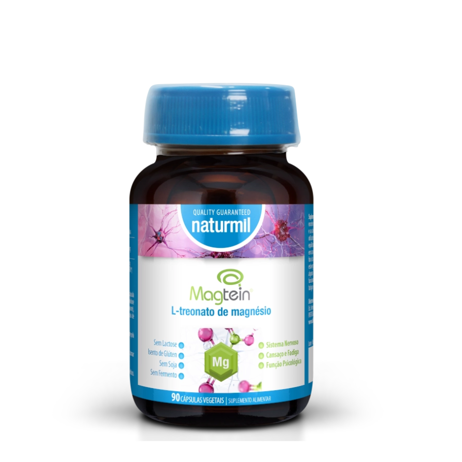 Naturmil Magtein L-Treonato de Magnésio Cápsulas x90