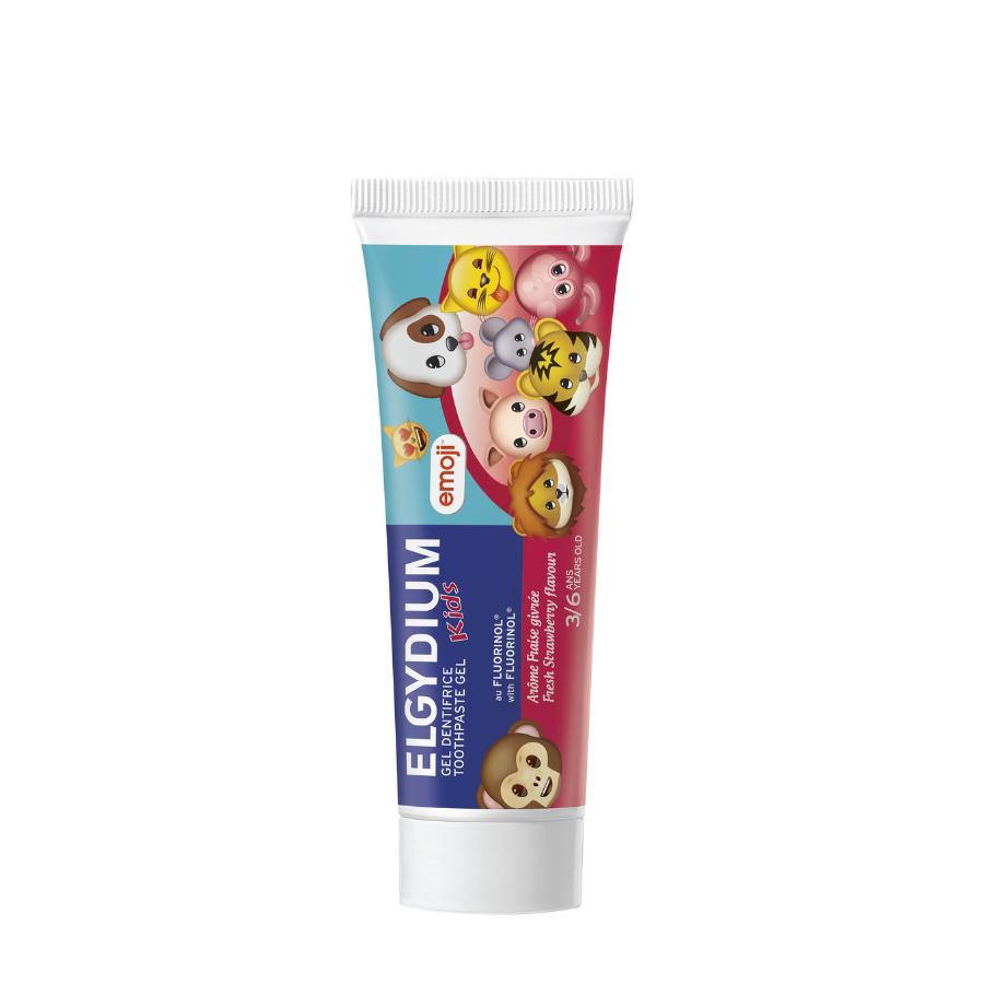 Elgydium Kids Strawberry Emoji Toothpaste 50ml