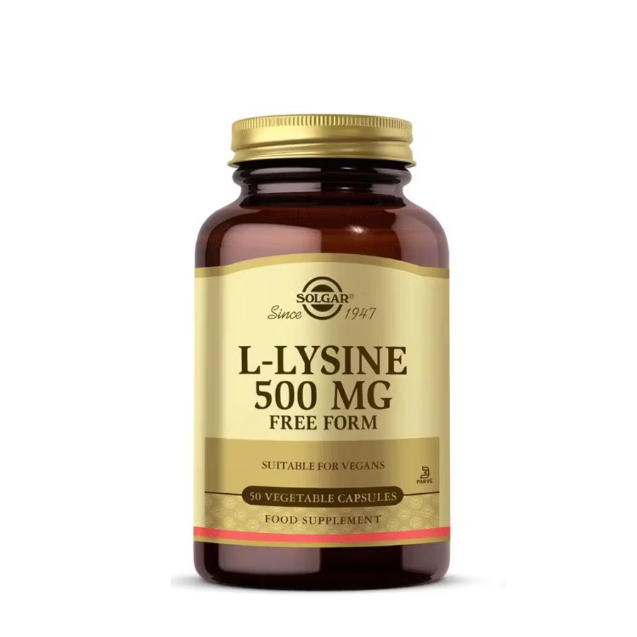 Solgar L-Lysine 500mg Capsules x50