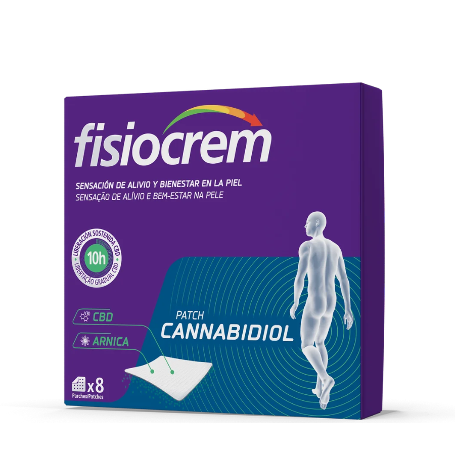 Parche Fisiocrem Cannabidiol x8