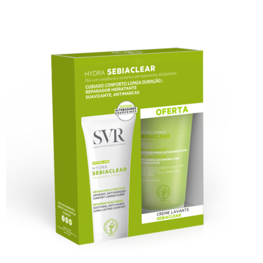 SVR Sebiaclear Hydra 40ml + Creme Lavante 55ml
