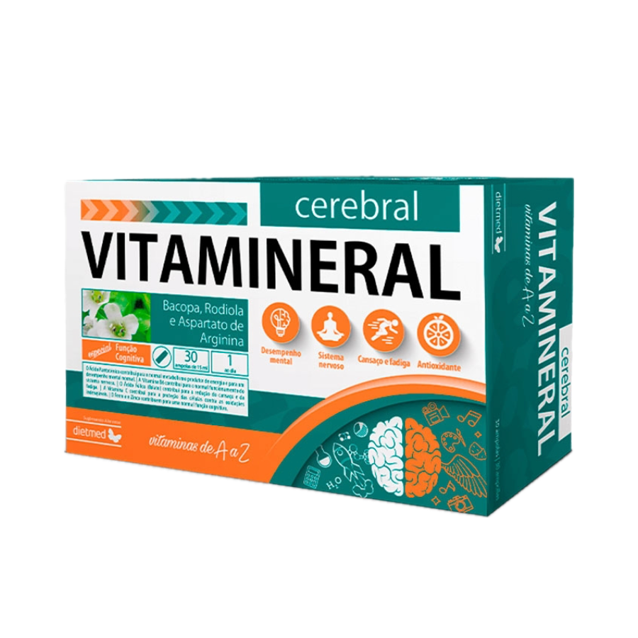 Vitamineral Cerebral Ampollas x30