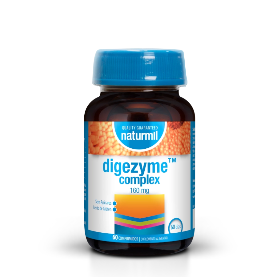 Naturmil Digezyme Complex 160 mg comprimidos x60