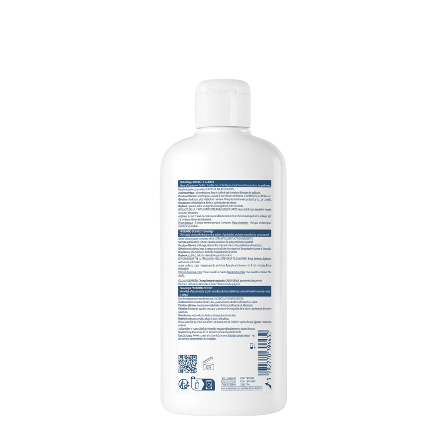 Ducray Kelual Squanorm Champú Caspa Grasa 400ml