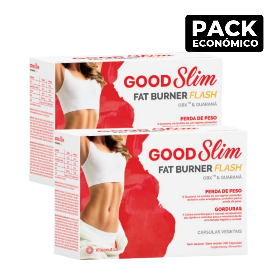 Good Slim Fat Burner Flash Cápsulas 2x60