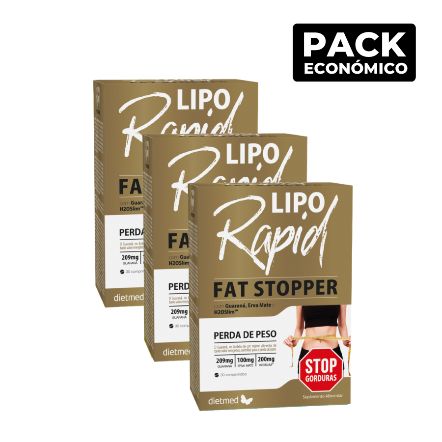 Comprimidos Lipo Rapid Fat Stopper 3x30