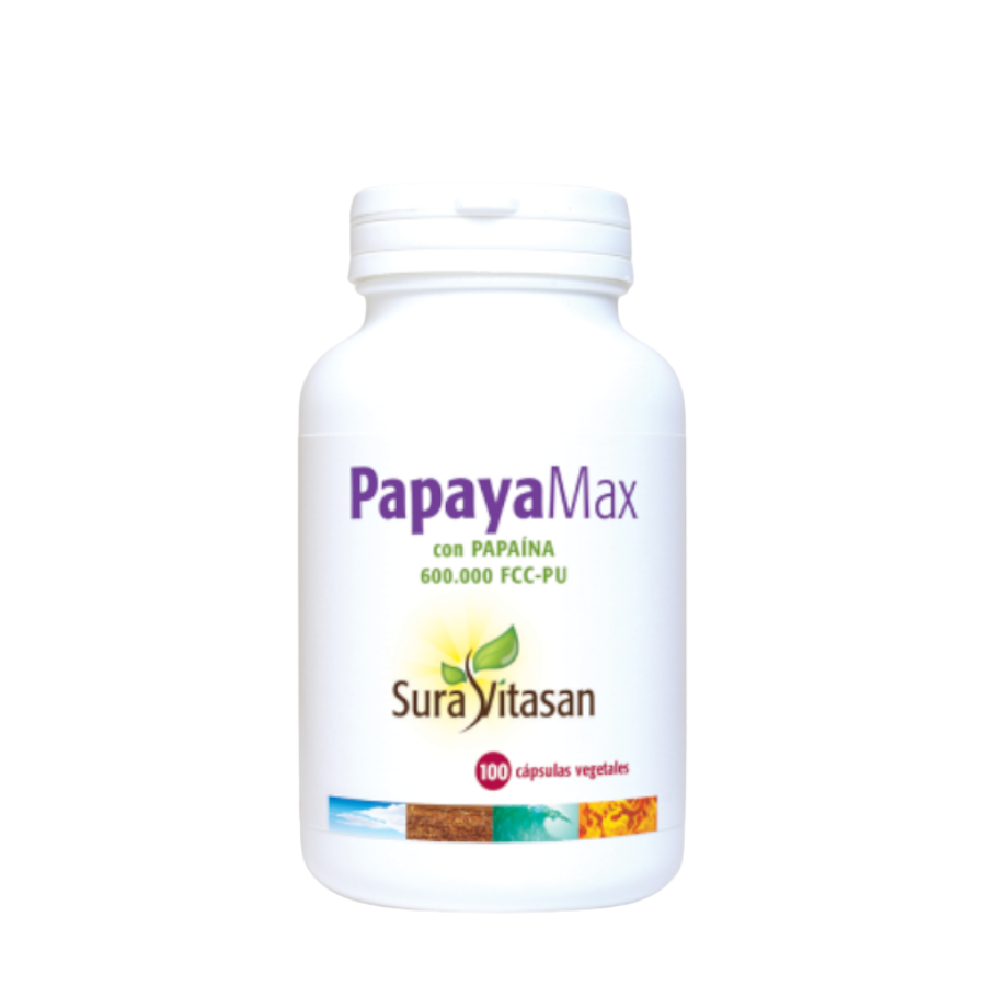 Sura Vitasan Papayamax Cápsulas x100
