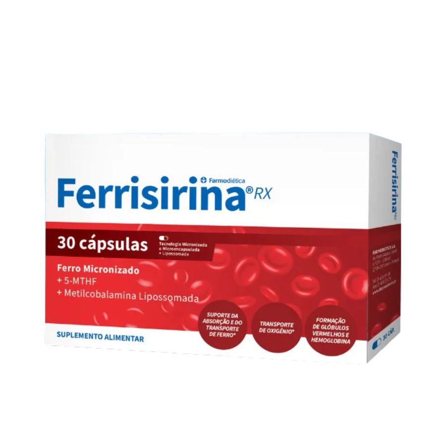 Ferrisirina Cápsulas x30
