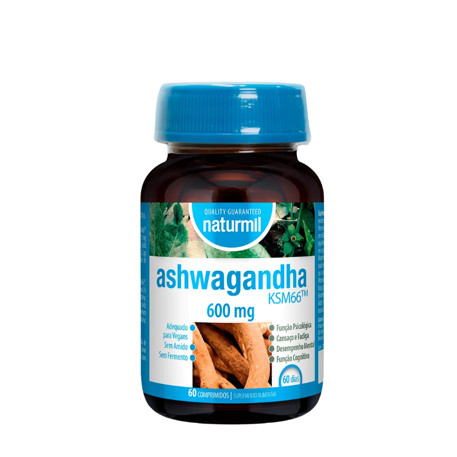 Naturmil Ashwagandha 600mg Comprimidos x60