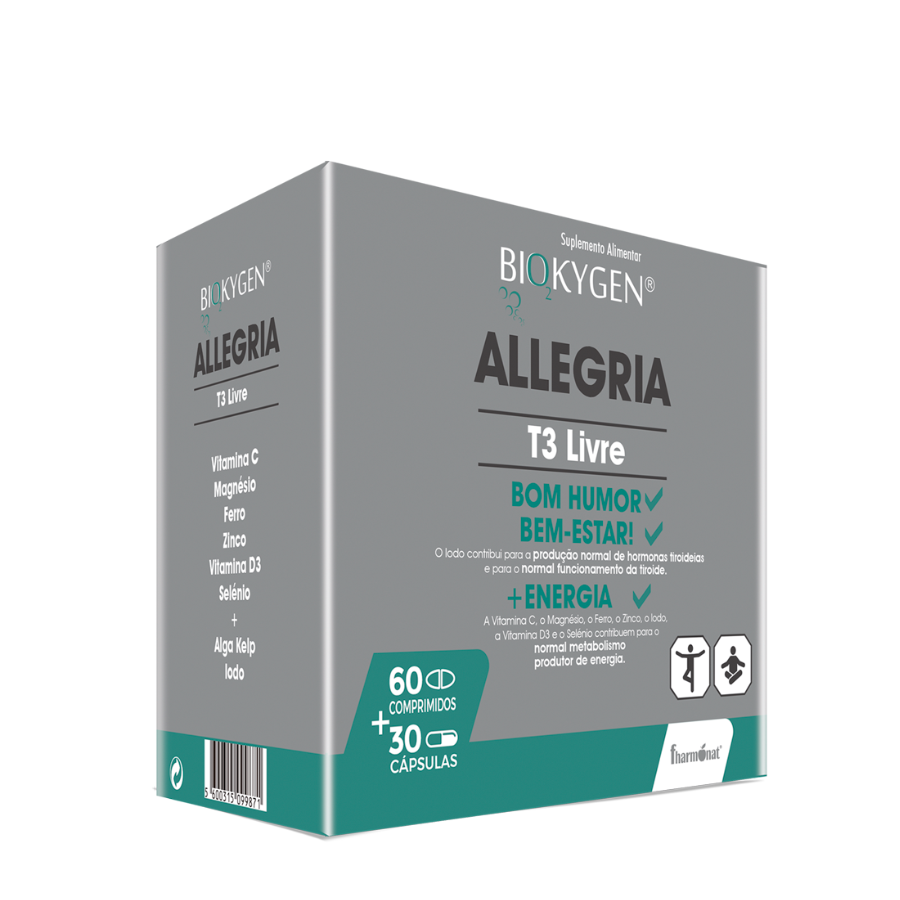 Biokygen Allegria Tabletas x60 + Cápsulas x30
