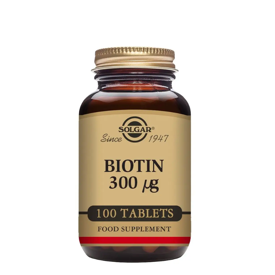 Solgar Biotin 300ug Capsules x100