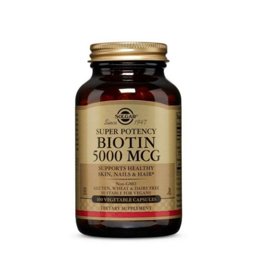 Solgar Biotin 5000µg Capsules x100