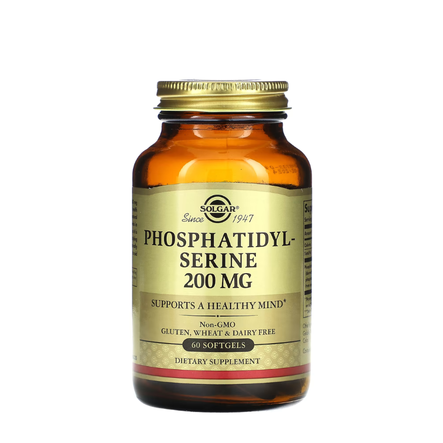 Cápsulas Solgar de fosfatidilserina de 200 mg x60