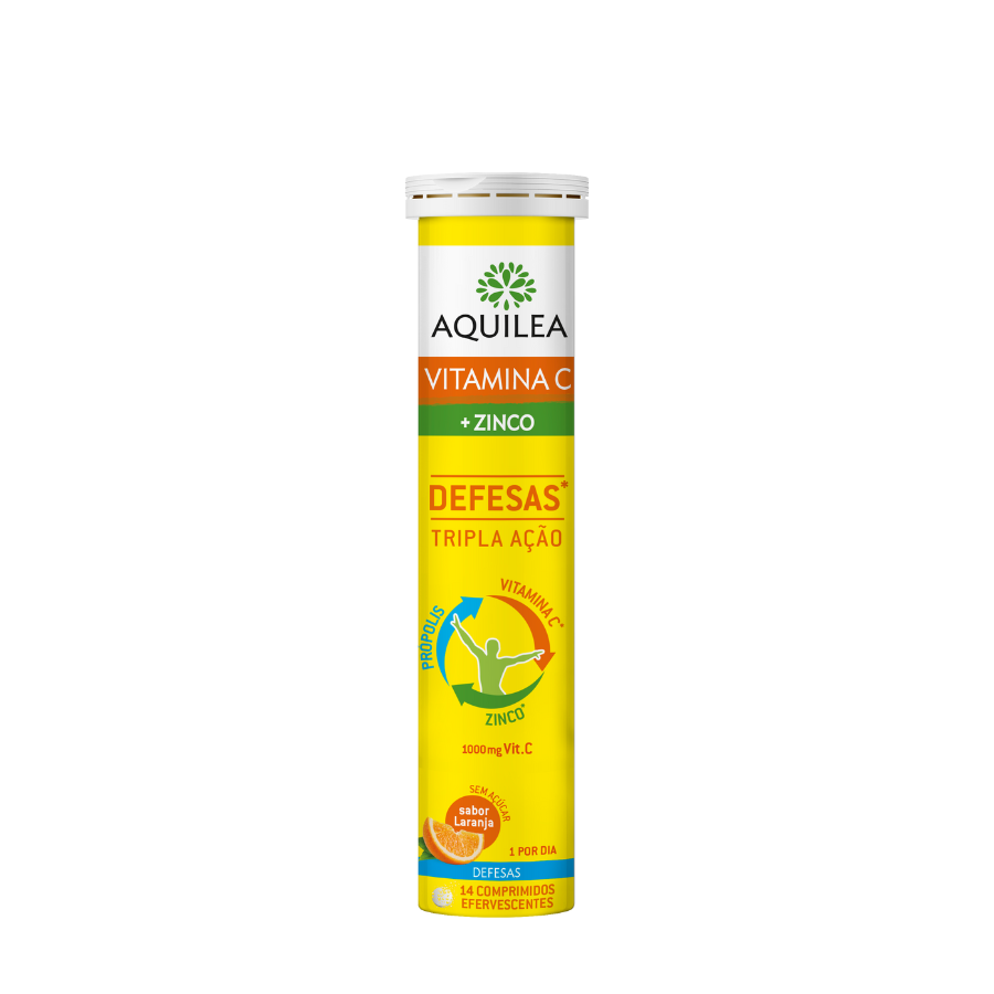 Aquilea Vitamina C + Zinc Comprimidos Efervescentes x14
