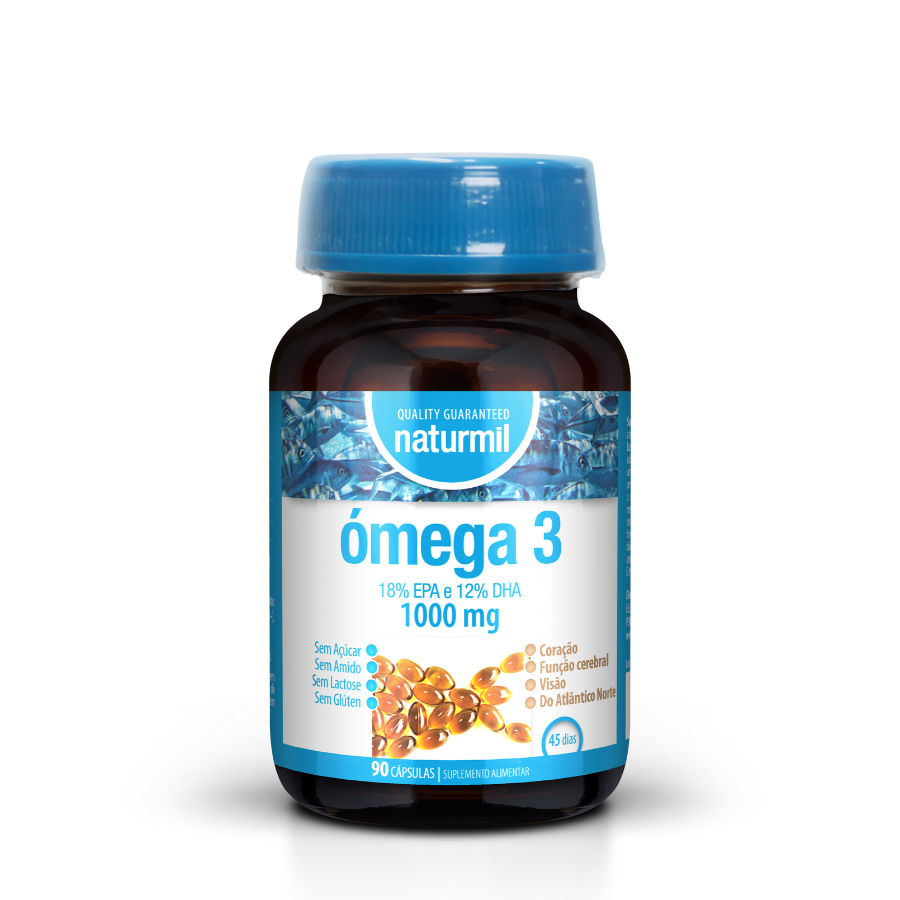 Naturmil Omega-3 1000mg Cápsulas x90