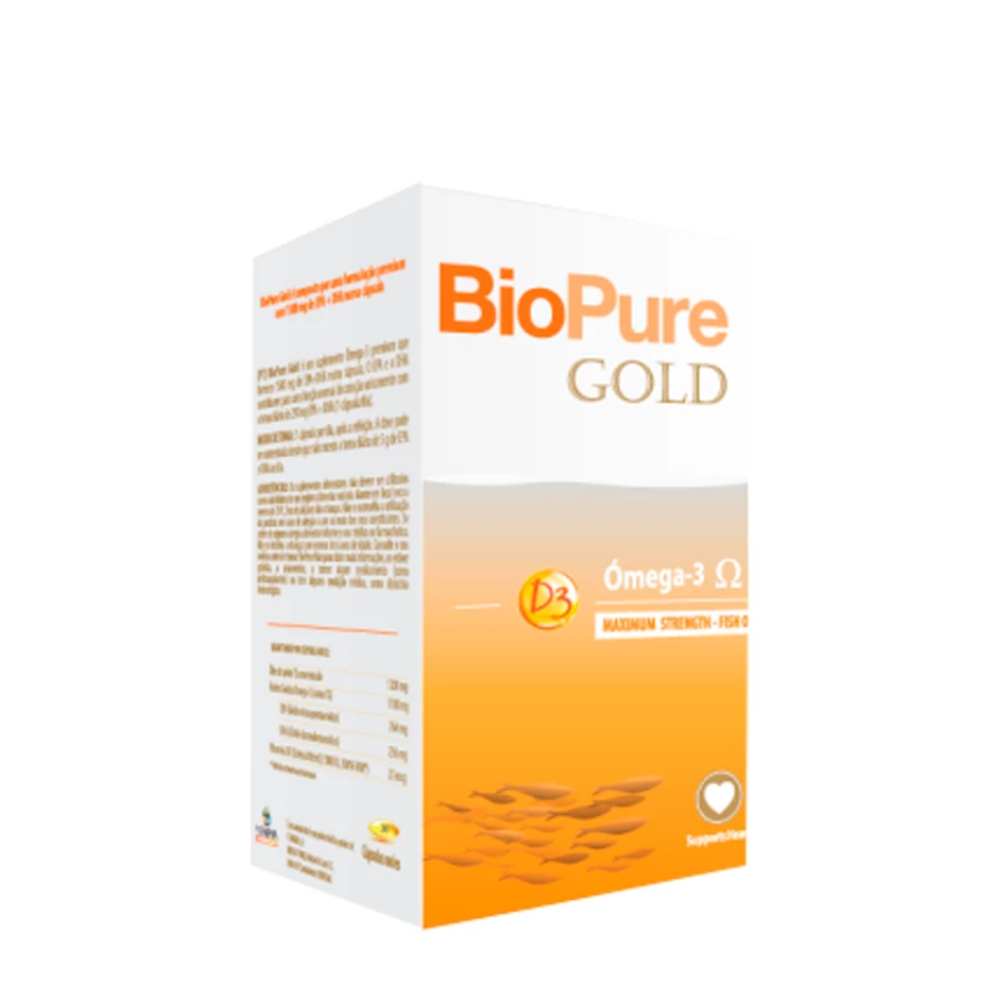 BioPure Gold Omega-3 Capsules x30