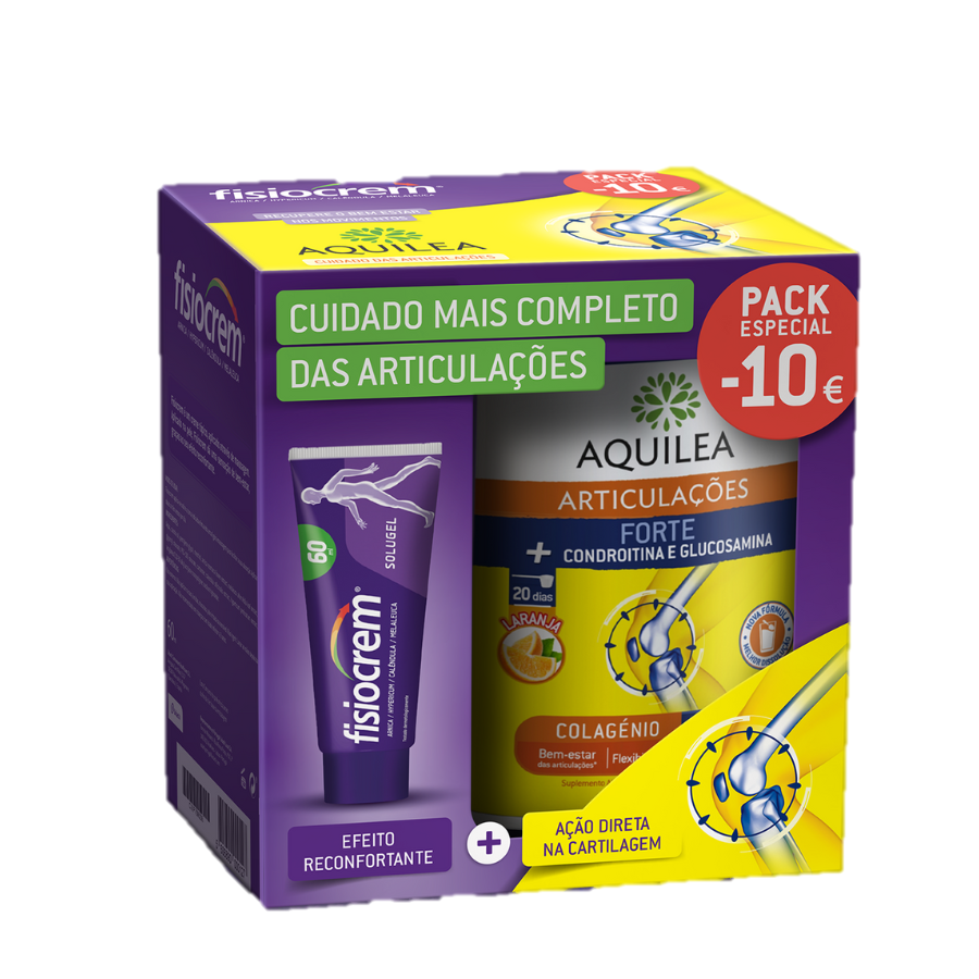 Aquilea Articulaciones Forte Polvo 280g + Fisiocrem 60ml