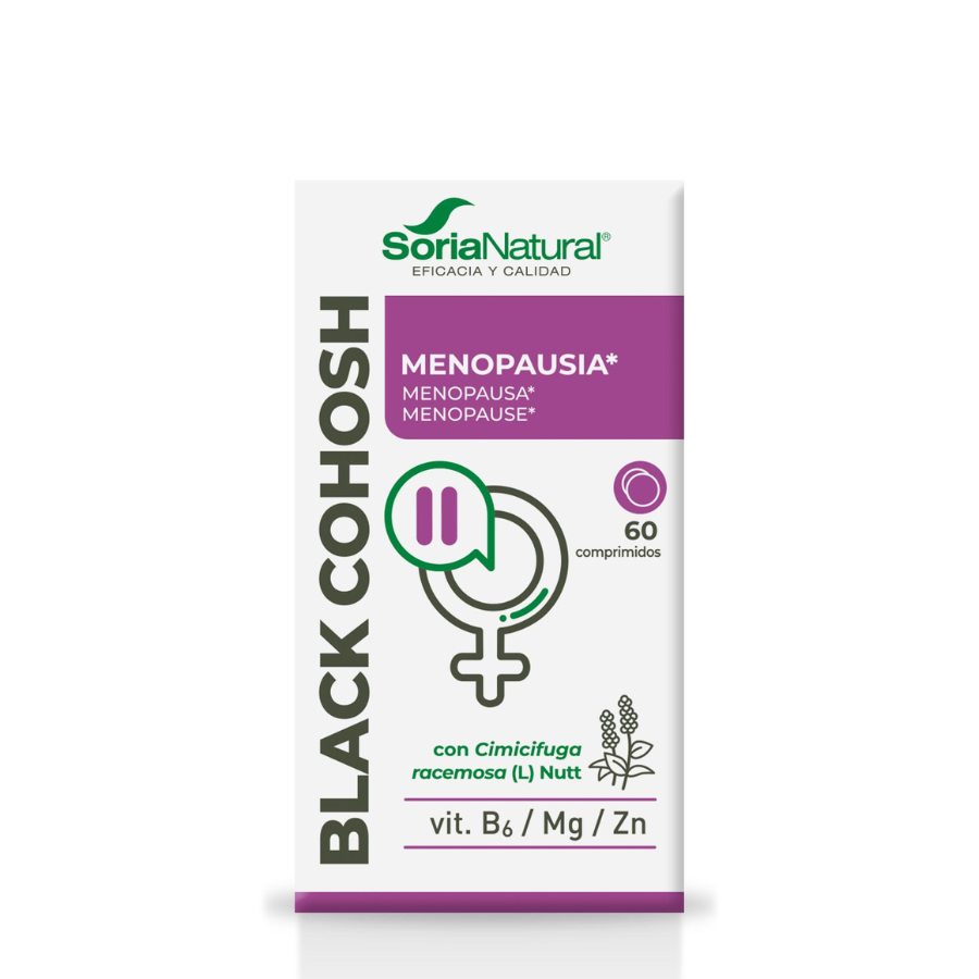 Comprimidos de cohosh negro Soria Natural x60