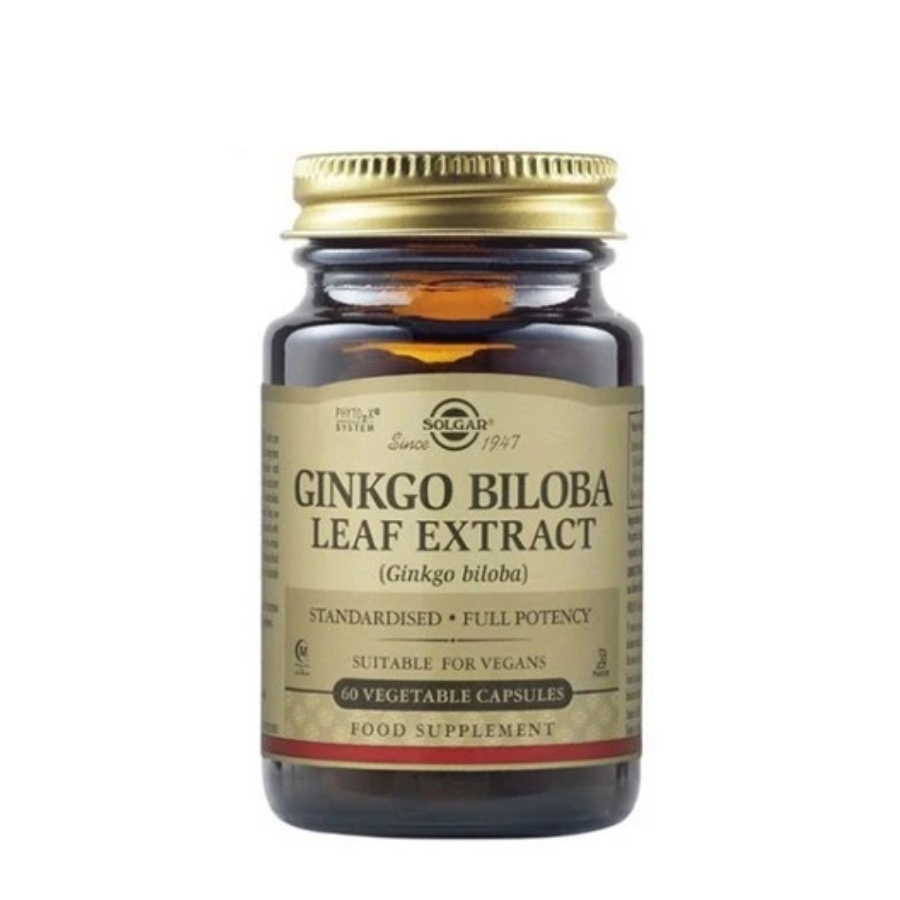 Solgar Ginkgo Biloba Leaf Extract Capsules x60