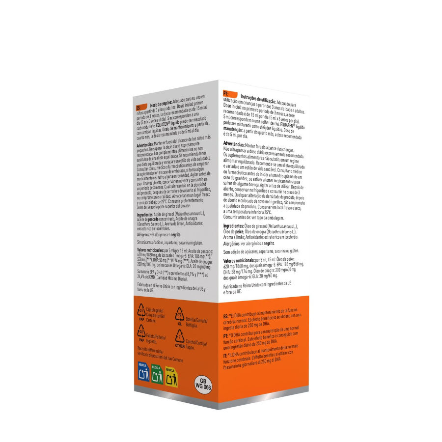 Equazen Liquid Sabor Limão 200ml