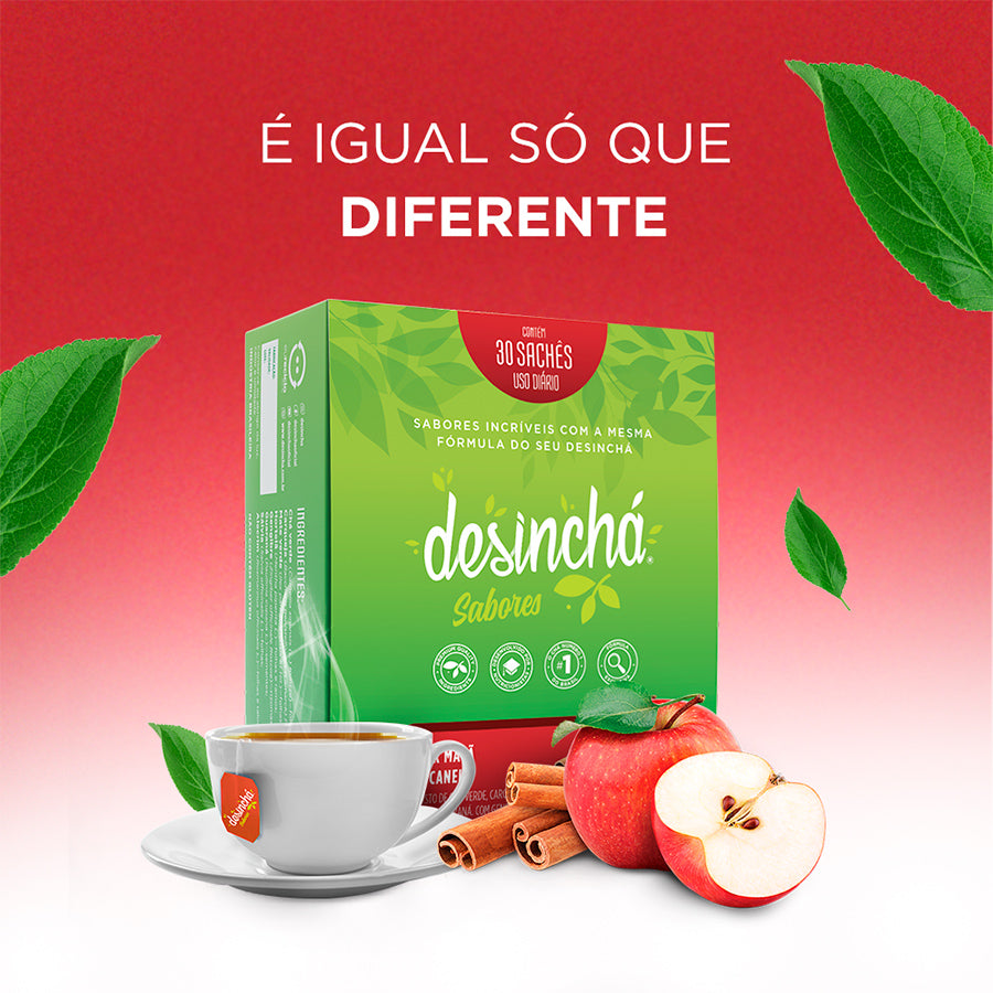 Desinchá Manzana y Canela Sobres x30