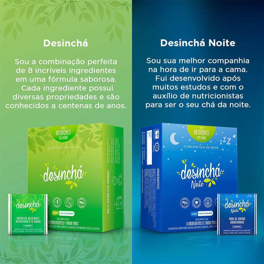 Desinchá Día y Noche Sobres 2x30