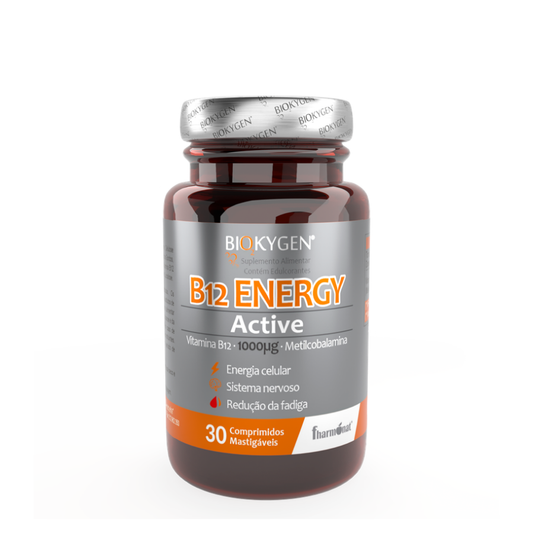Biokygen B12 Energy Active Comprimidos Mastigáveis x30