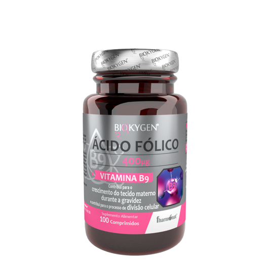 Biokygen Ácido Fólico Comprimidos x100