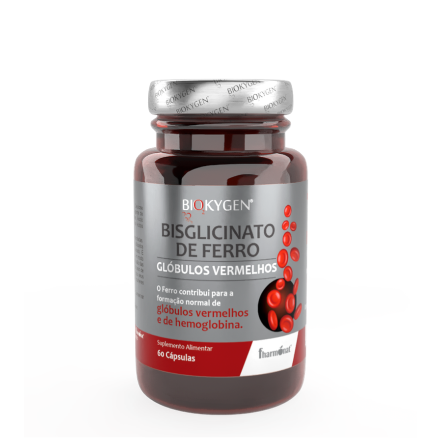 Biokygen Bisglicinato de Ferro 20mg Cápsulas x60