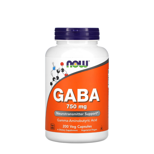 Now Gaba 750mg Capsules x100