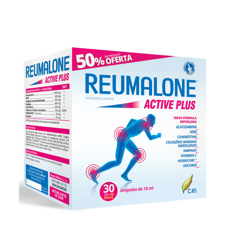 CHI Reumalone Active Plus Ampoules x30